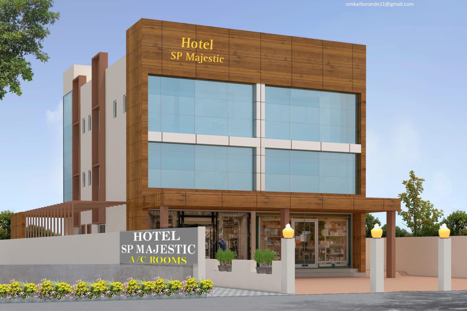 Hotel Sp Majestic Pandharpur Exterior foto